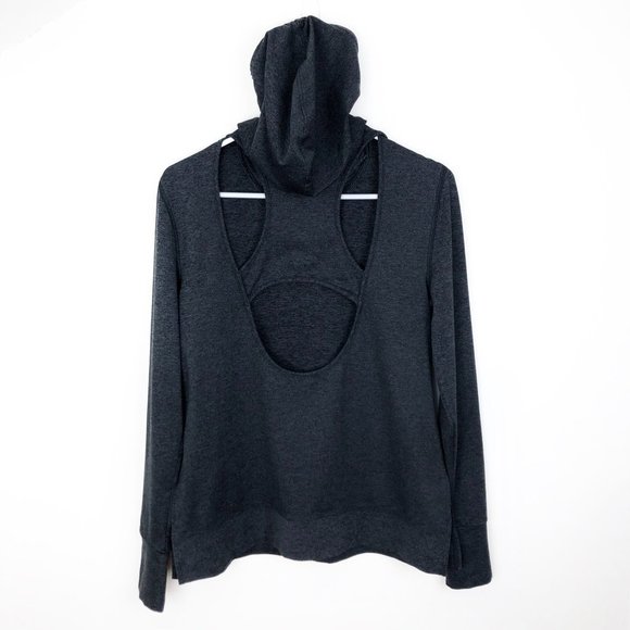 SOULCYCLE grey sweatin in the dark hoodie - Picture 3 of 5